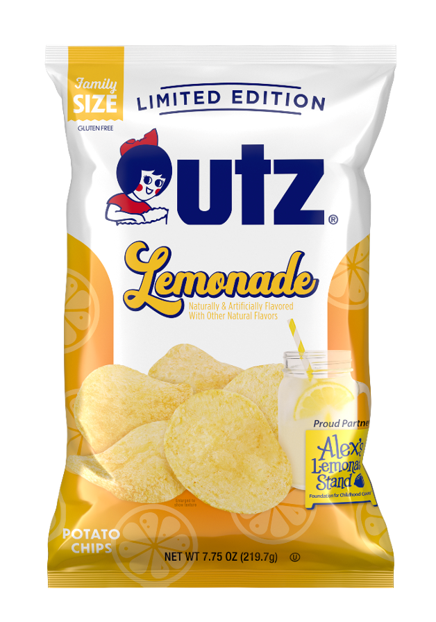UTZ LAUNCHES LIMITED EDITION LEMONADE POTATO CHIPS