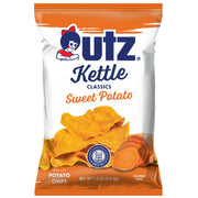 Outz Kettle Classics Sweet Potato chips packaging on a white background