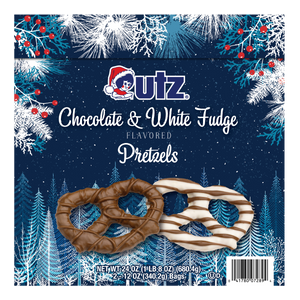 Utz Chocolate Pretzels Milk & White Chocolate Flavored 24 oz.