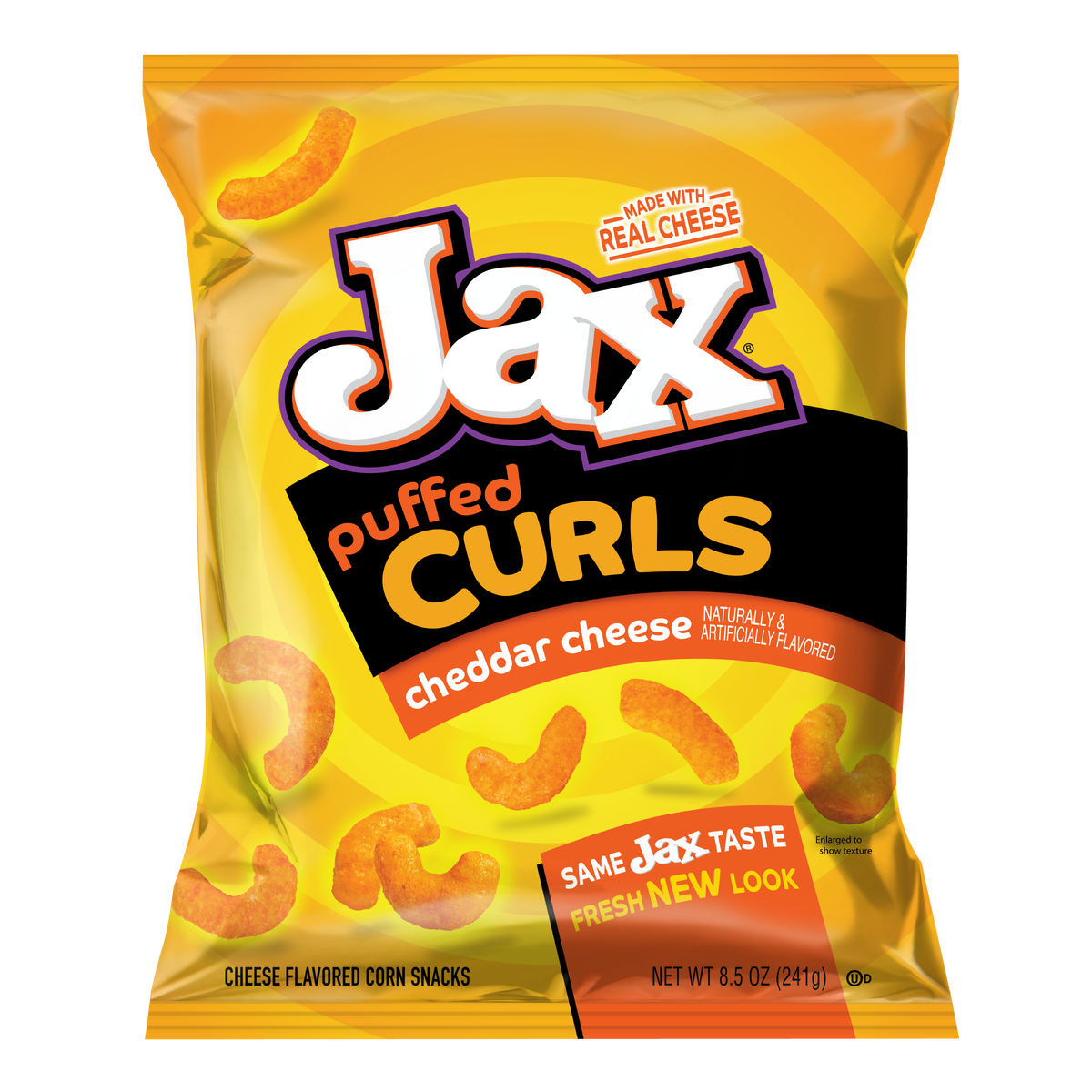 Jax Puffed Curls, Cheddar Cheese