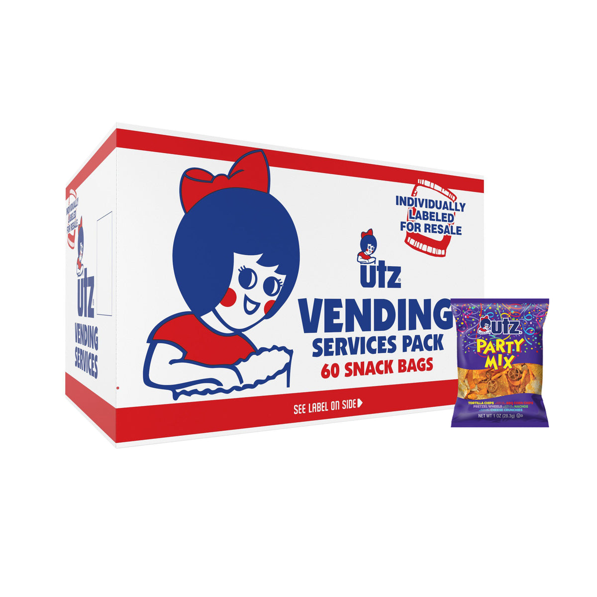 Utz Party Mix 1 oz. 60 count Utz Quality Foods