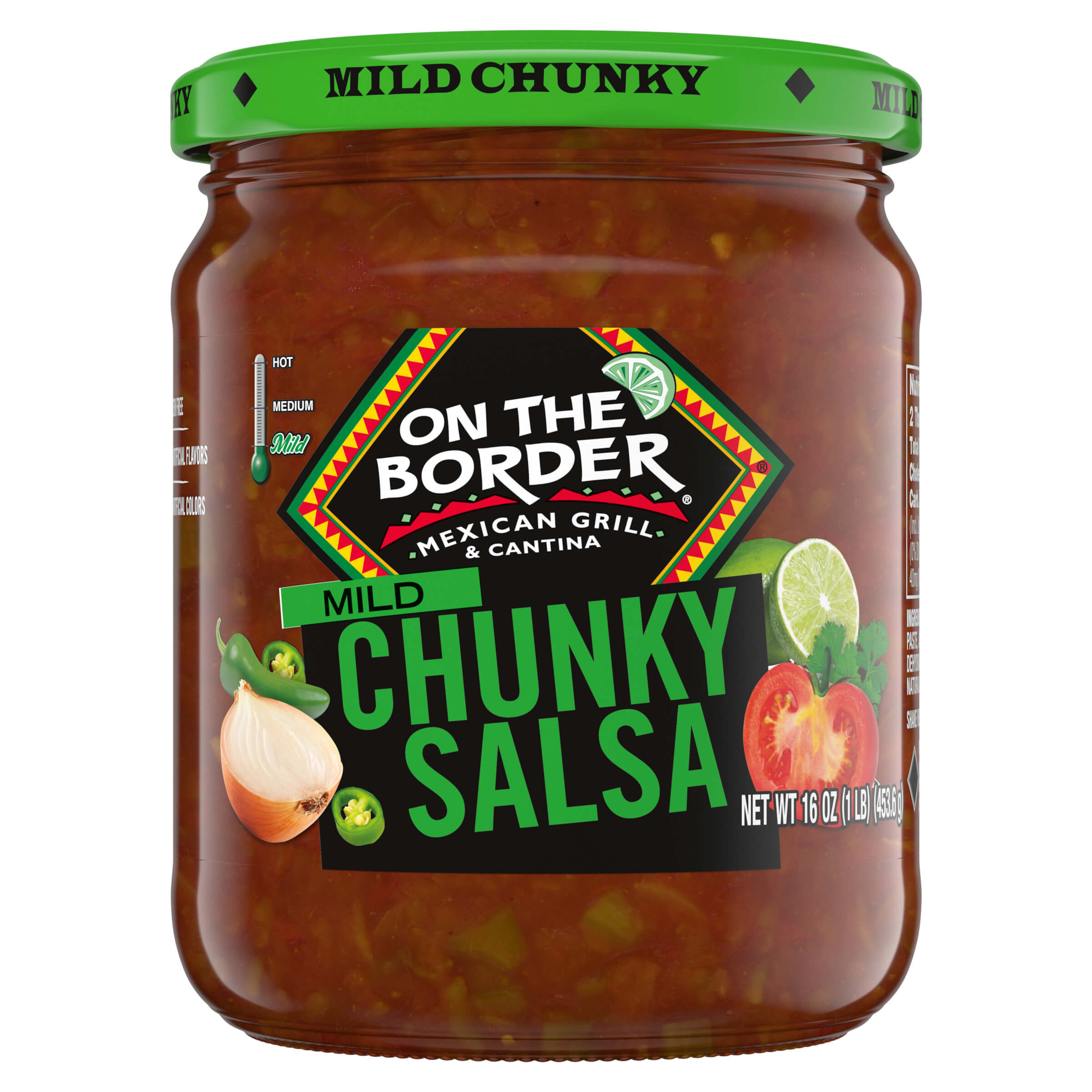 On The Border Salsa Chunky Mild – Utz Quality Foods