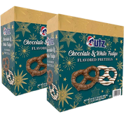 Utz Chocolate Pretzels Milk & White Chocolate Flavored