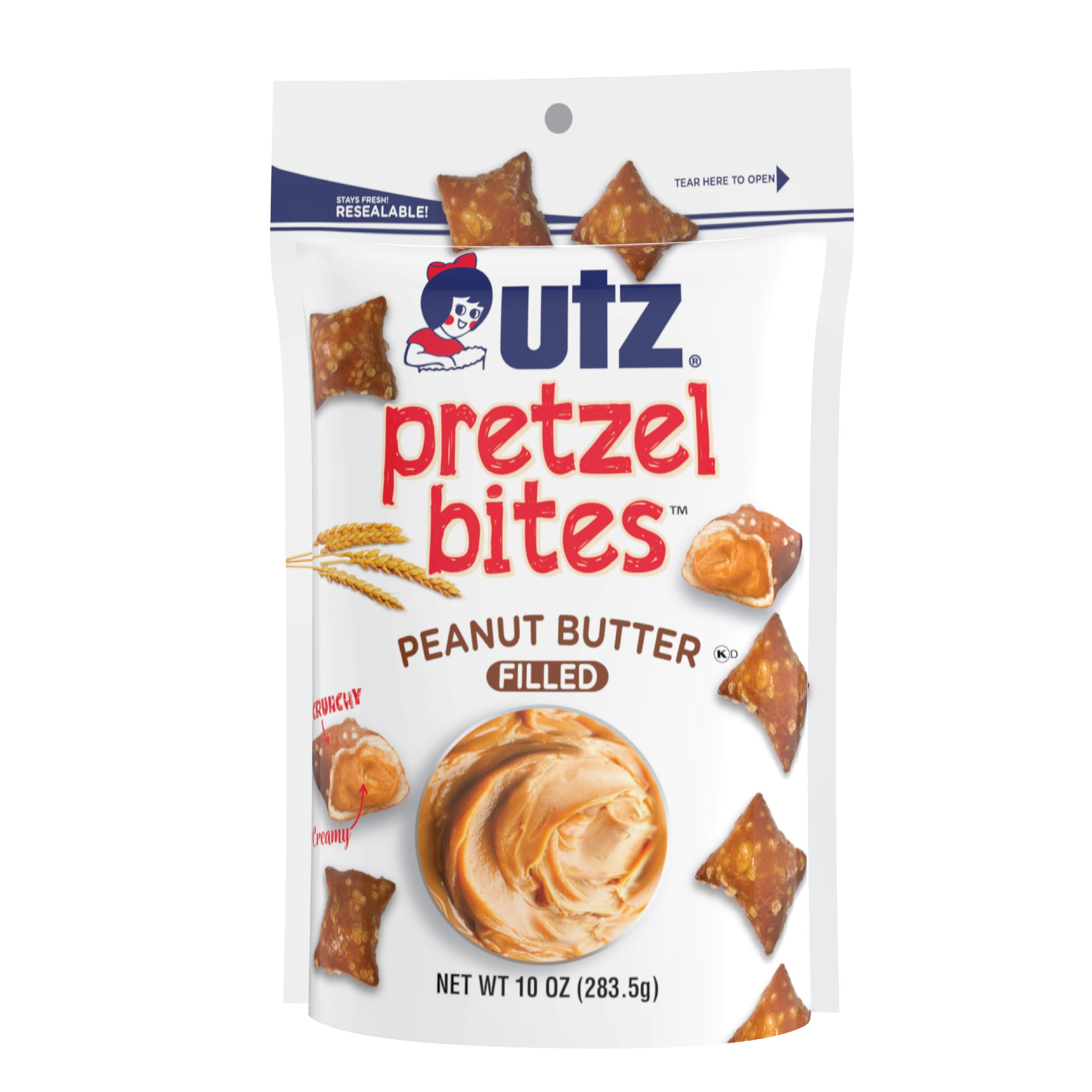 Utz Peanut Butter filled Pretzel Bites