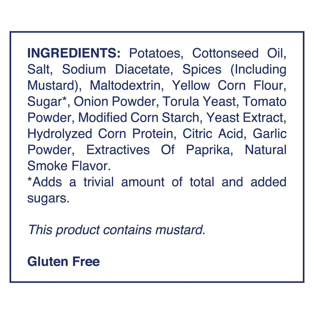 Utz® Carolina Barbeque Potato Chips Utz Quality Foods