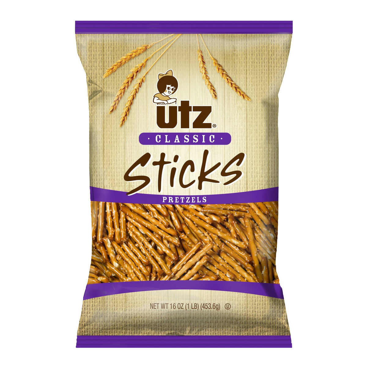 Utz Pretzels Sticks 16 oz Utz Quality Foods