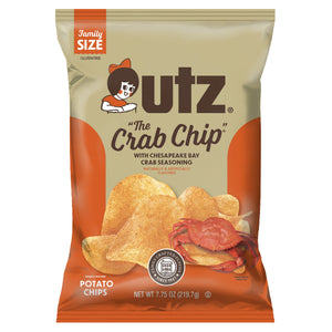 Utz Potato Chips Crab 7.75 oz. Potato Chips Utz 14 count 