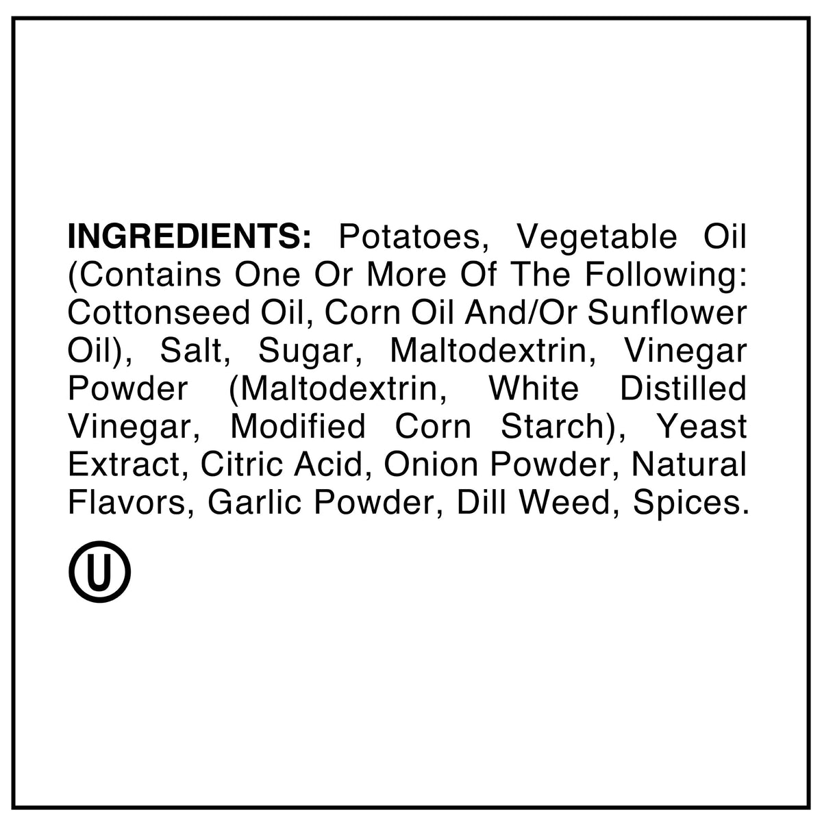 Utz® Ripples Fried Dill Pickle Potato Chips Utz Quality Foods