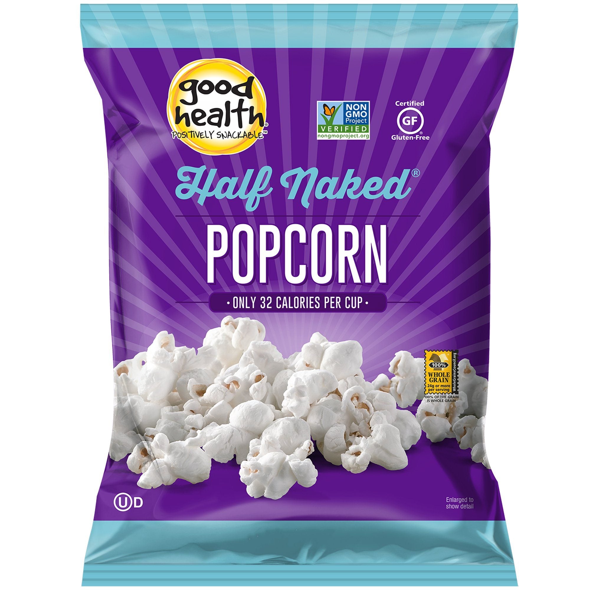 Good Health® Half Naked™ Popcorn, Hint of Olive Oil Popcorn Good Health 5.25 oz. - 8 count, Popcorn, Popcorn Olive Oil, Popcorn with Olive Oil