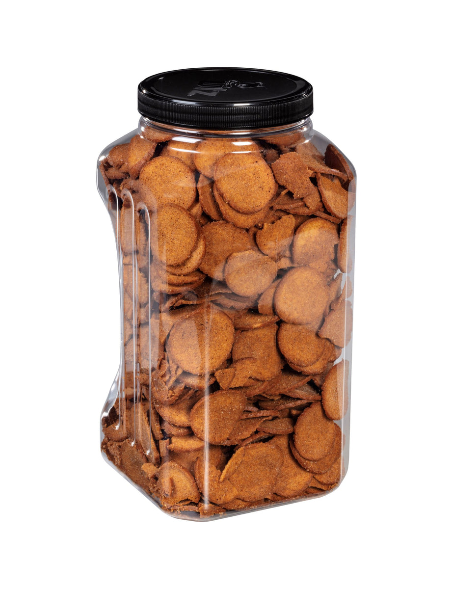 Utz Bagel Chips Worcestershire Rye 32 oz. Barrel 2 Pack Utz Quality Foods