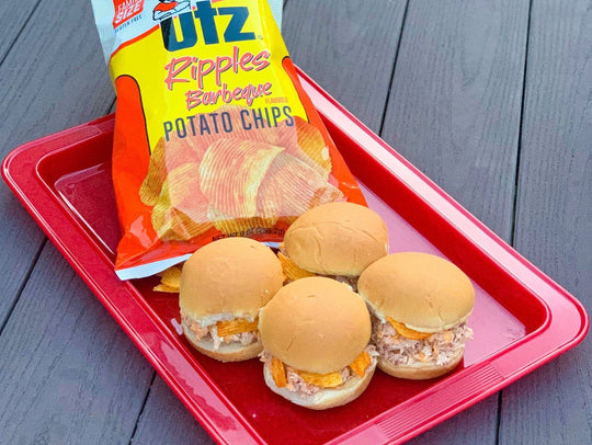 Utz Ripple BBQ Chicken Sliders