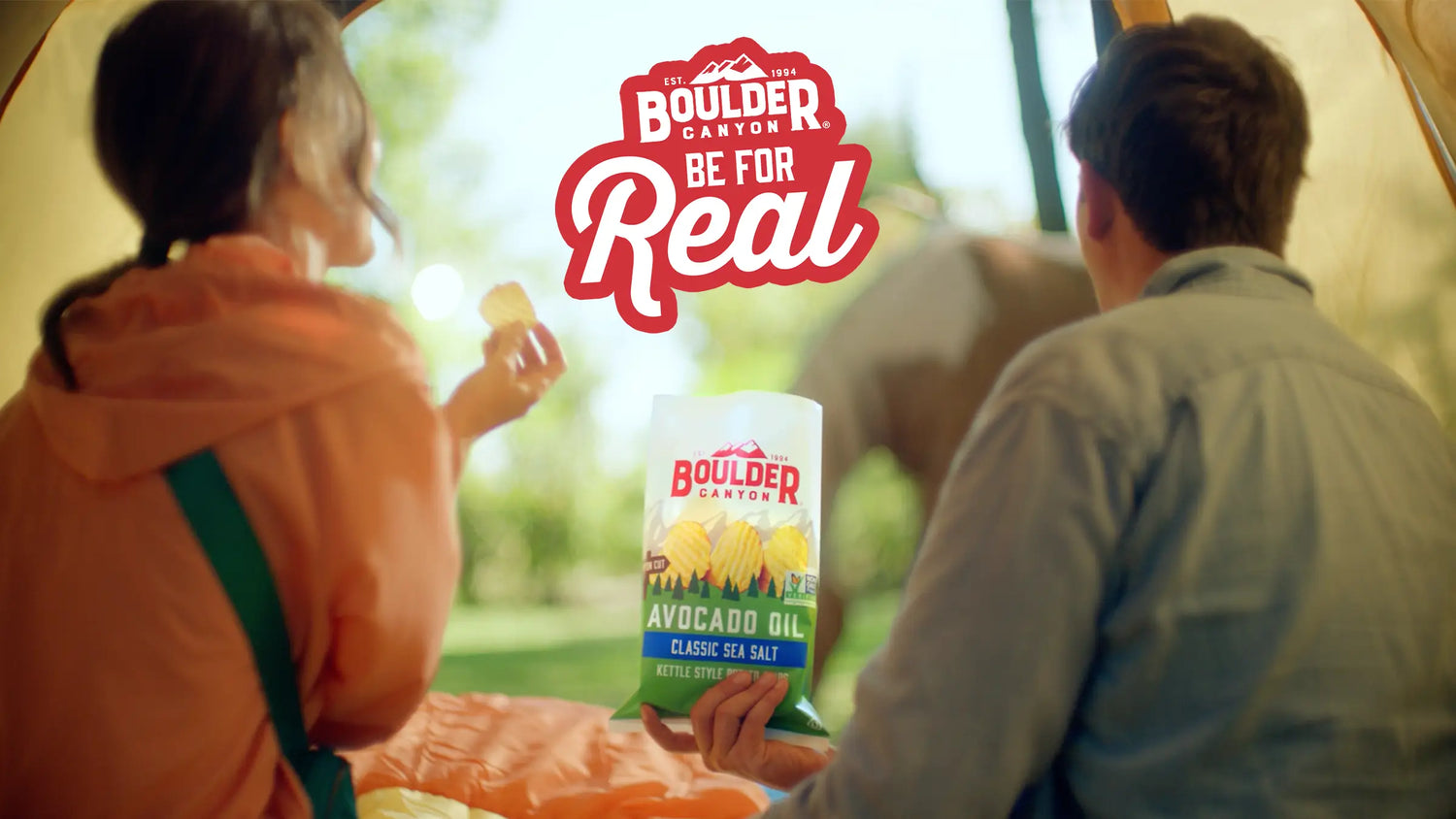 BOULDER CANYON LAUNCHES ‘BE FOR REAL’ CAMPAIGN CELEBRATING REAL INGREDIENTS AND REAL MOMENTS