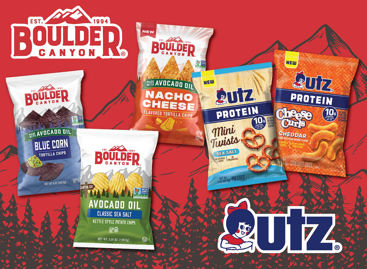 UTZ BRANDS SHOWCASES NEW CHIPS, PRETZELS AND BESTSELLERS AT NATURAL PRODUCTS EXPO WEST