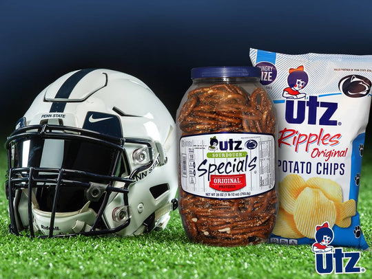 Utz Quality Foods Becomes Penn State® Snack Foods Partner Teams Up with Penn State® Athletics to “Crunch” the Competition!
