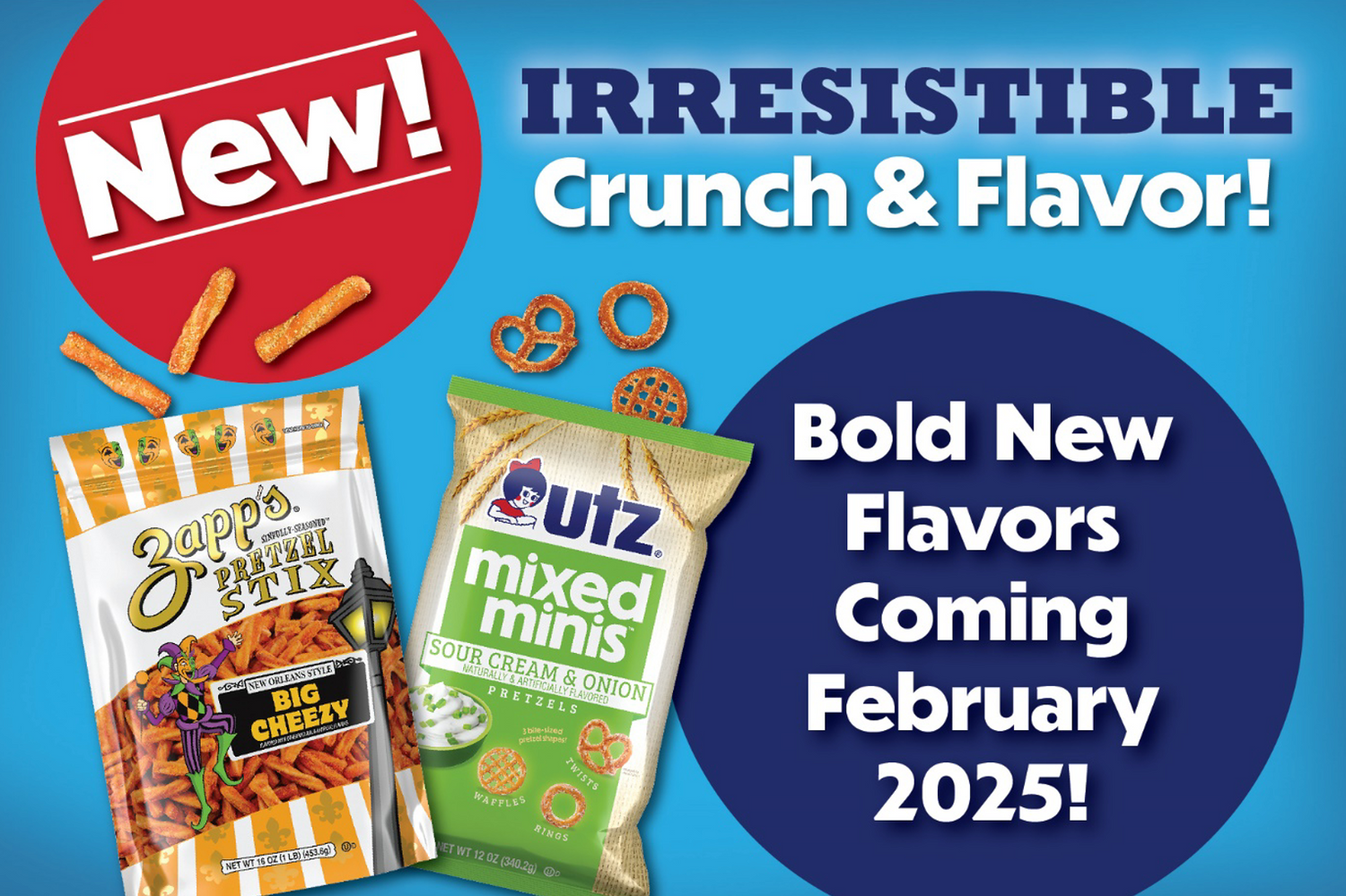UTZ BRANDS FEATURES NEW AND UPCOMING FLAVORS AT NACS SHOW 2024