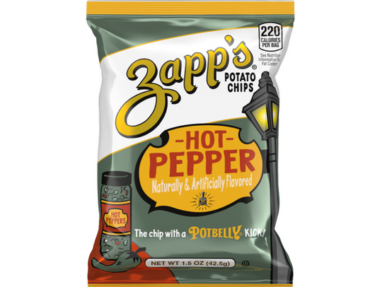 Potbelly and Zapp’s Launch Hot Pepper Chips