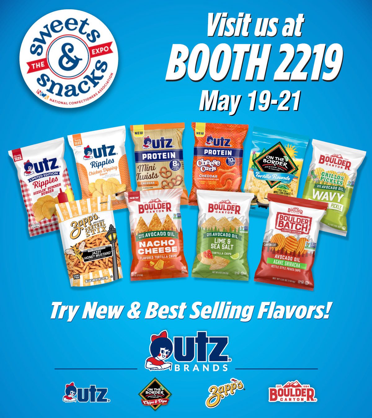 UTZ BRANDS BRINGS FULL SNACK AISLE FIREPOWER TO SWEETS & SNACKS EXPO 2026