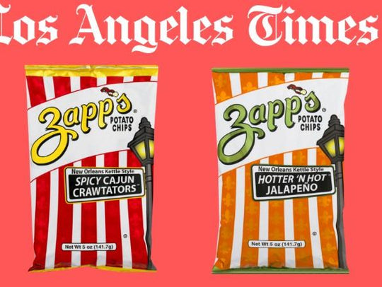 Zapp's Potato Chips ranked in the LA Times