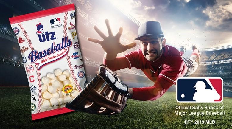 Utz® Rolls Out Fan-Favorite White Cheddar Cheeseball Baseballs!