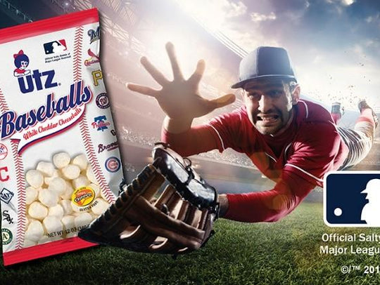 Utz® Rolls Out Fan-Favorite White Cheddar Cheeseball Baseballs!