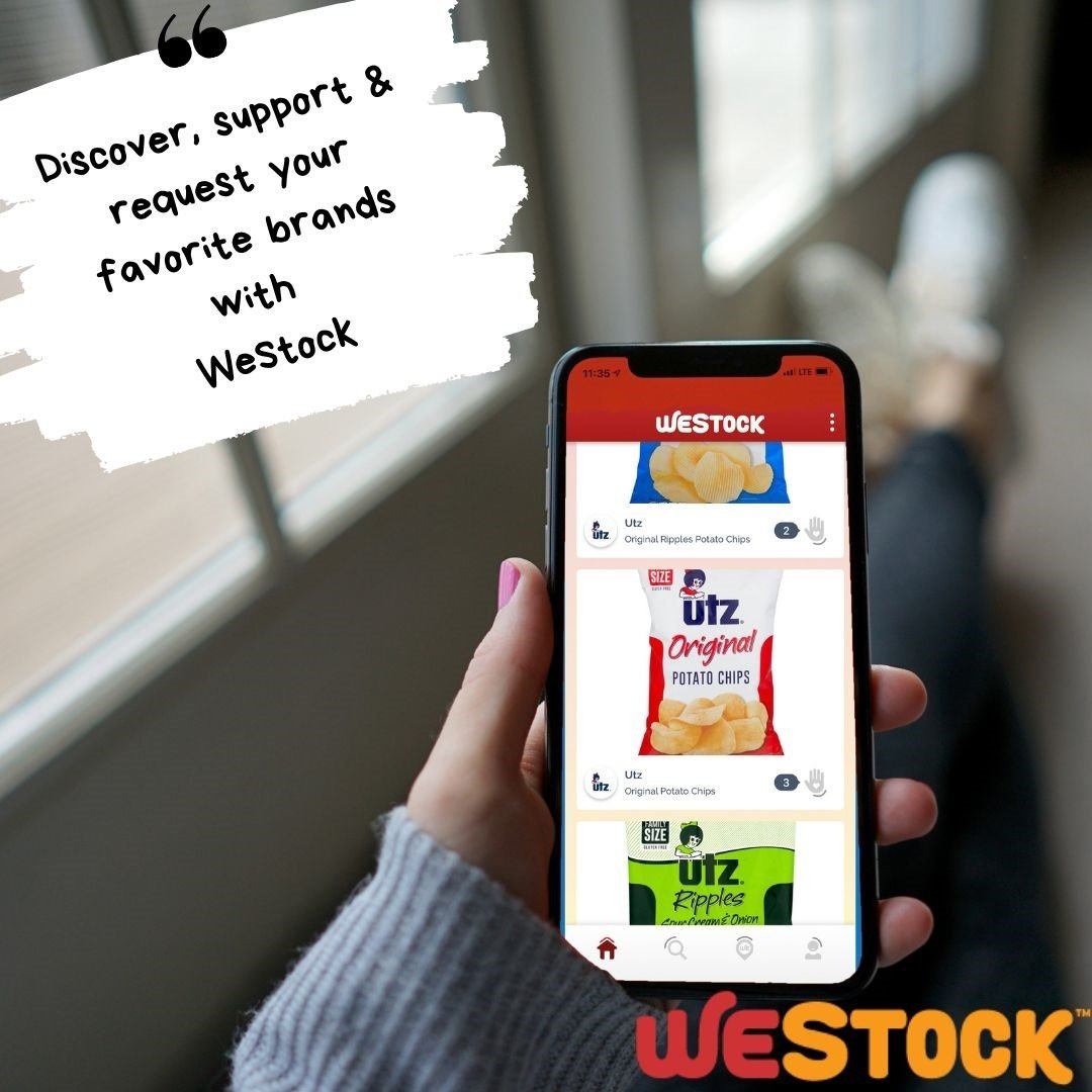 UTZ QUALITY FOODS PARTNERS WITH WESTOCK™ SHOPPING ASSISTANT APP