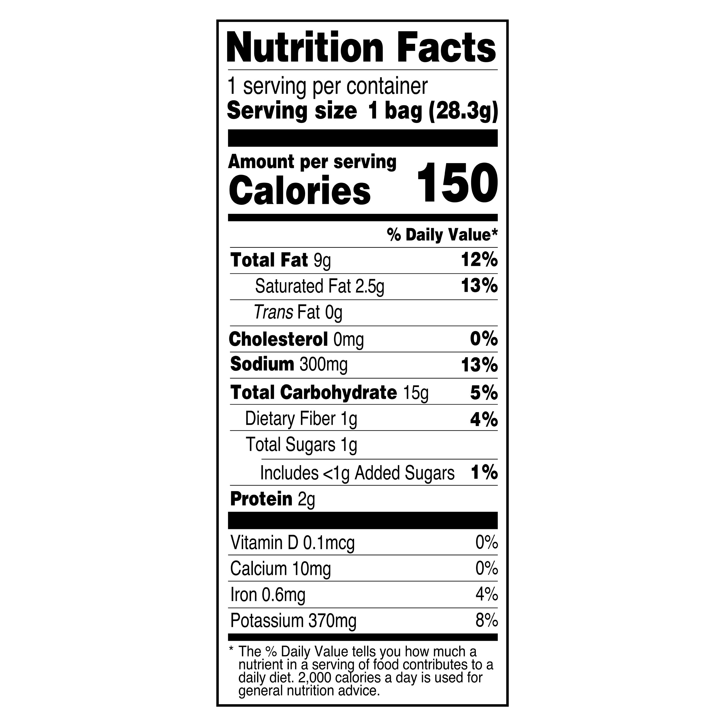 Utz Crab Potato Chips 1 oz