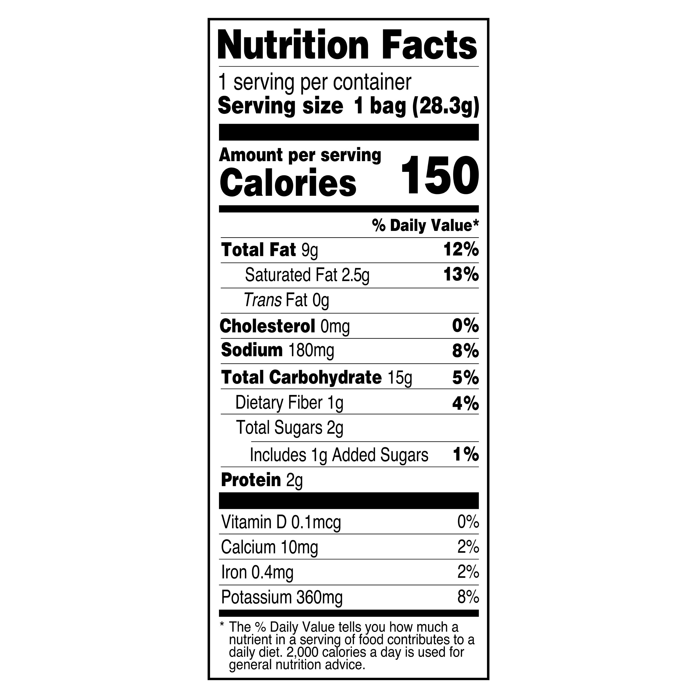 Utz Sour Cream & Onion Potato Chips