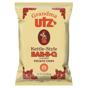 Bag of Grandma Utz kettle-style BBQ potato chips