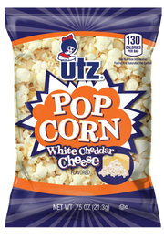 Utz Popcorn, White Cheddar Cheese .75 oz.