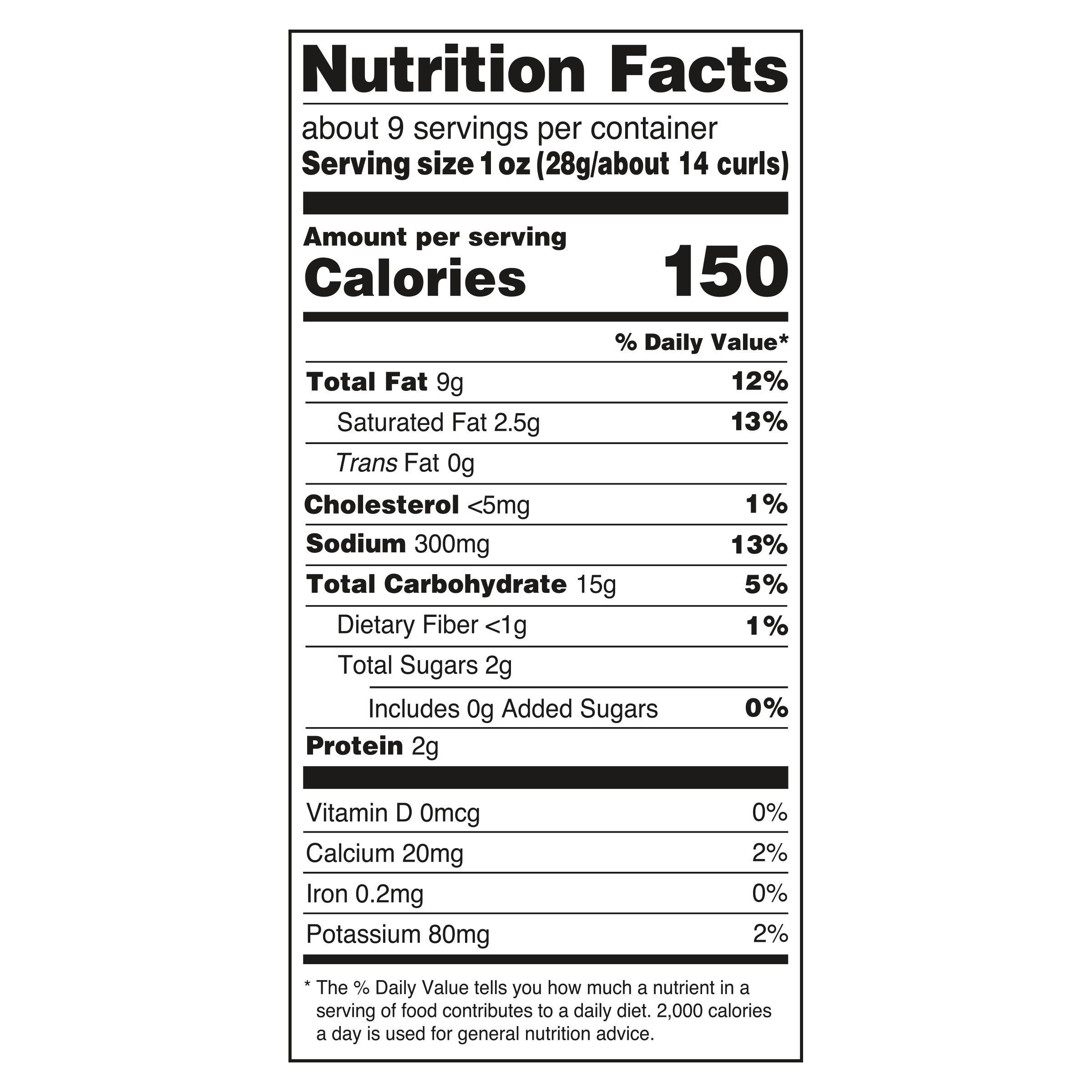 Utz Cheese Curls Cheddar
