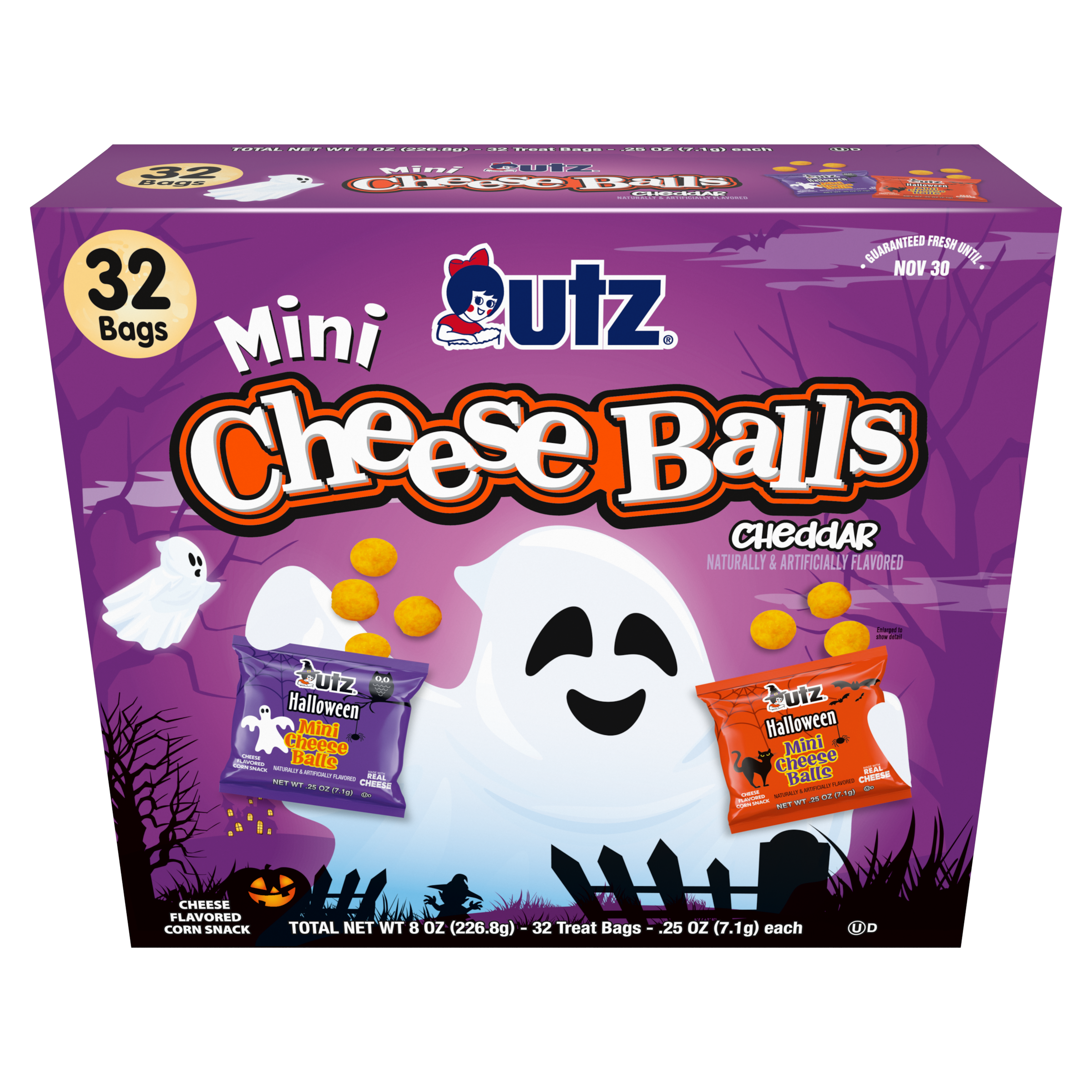 Utz, Halloween Mini Cheeseball Multipack (2 Count)