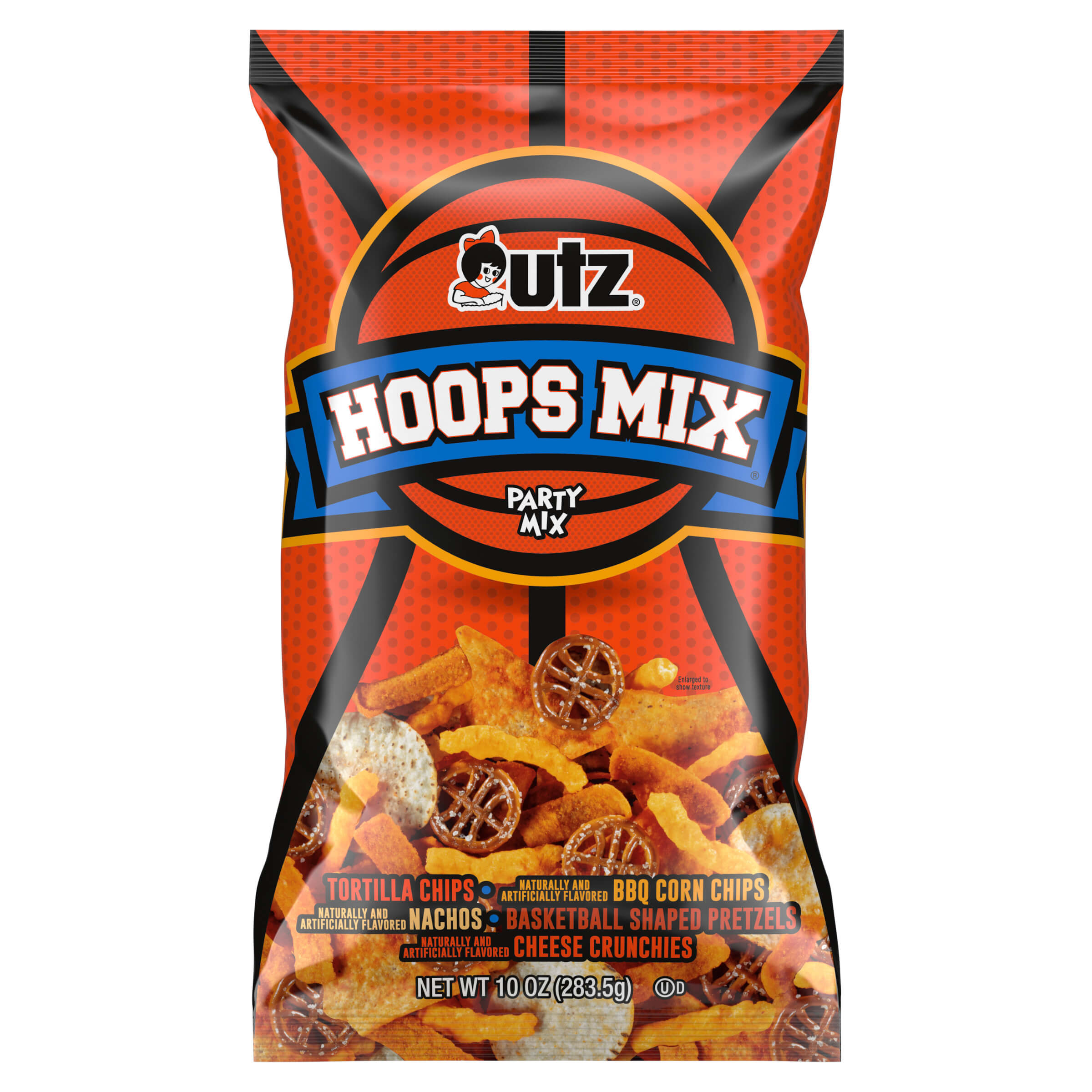 Utz Pub Mix, 42 Oz. Barrel, Savory Snack Mix With A Blend Of Crunchy