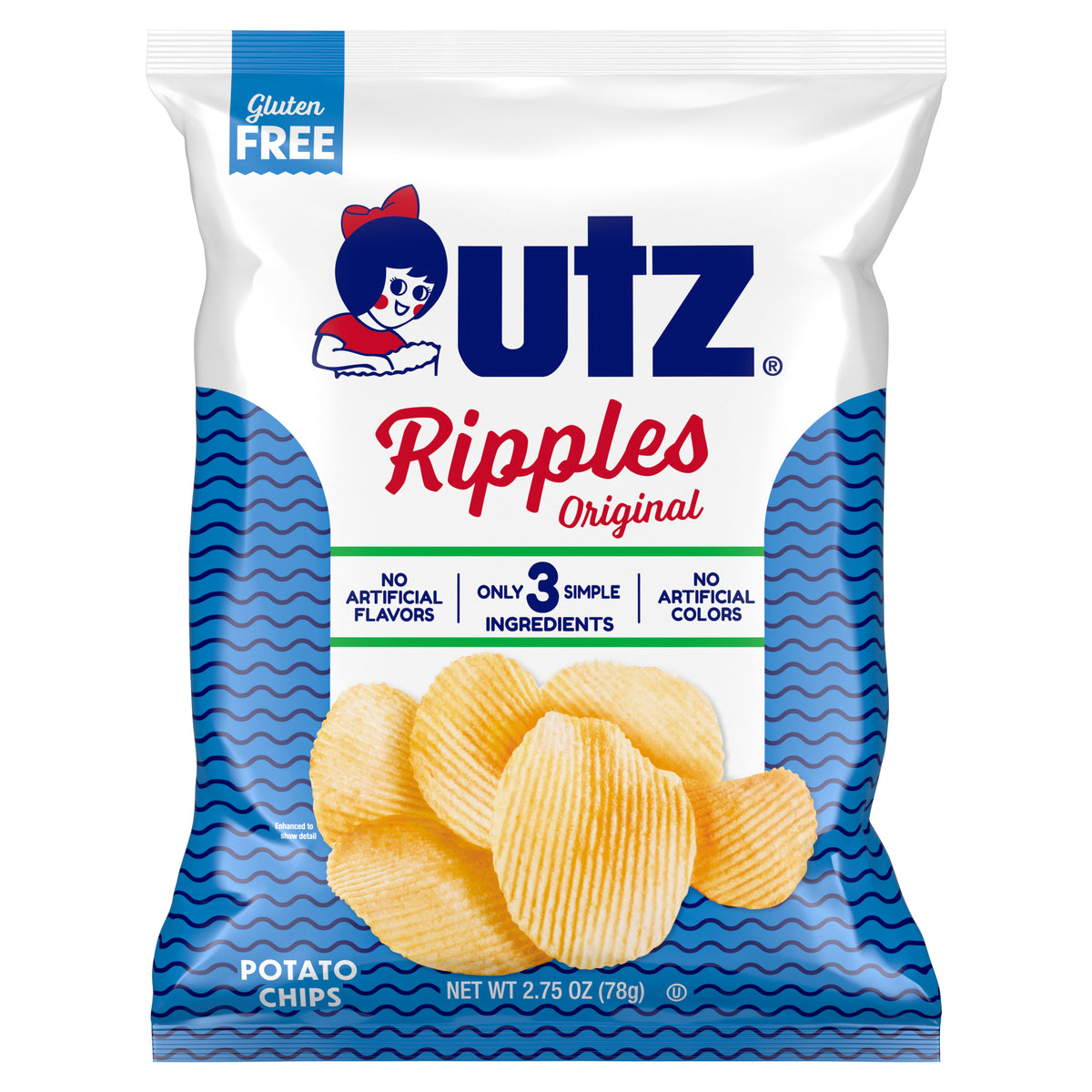 Utah Ripples Utz Ripples Original Potato Chips – Utz Quality Foods