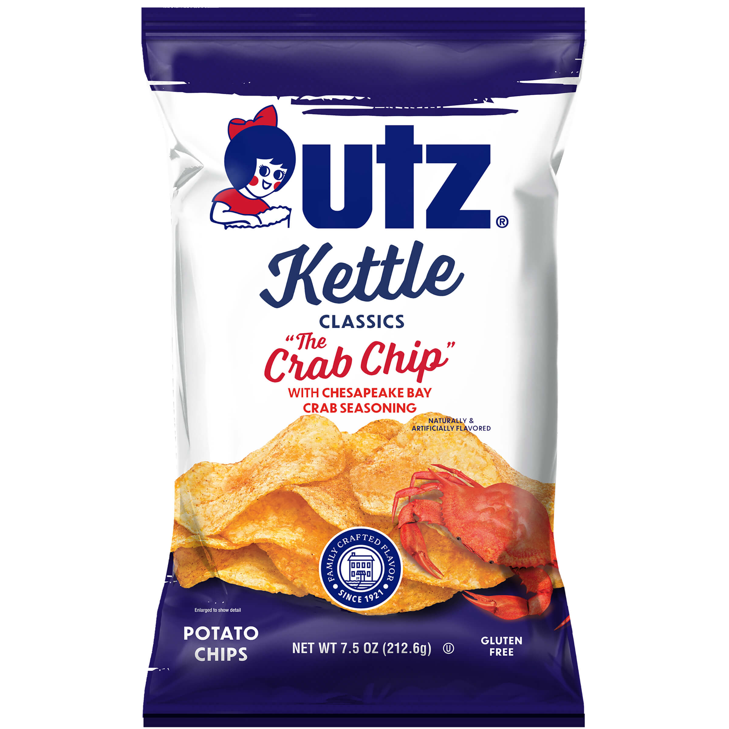 Utz Kettle Classics Potato Chips Crab – Utz Quality Foods