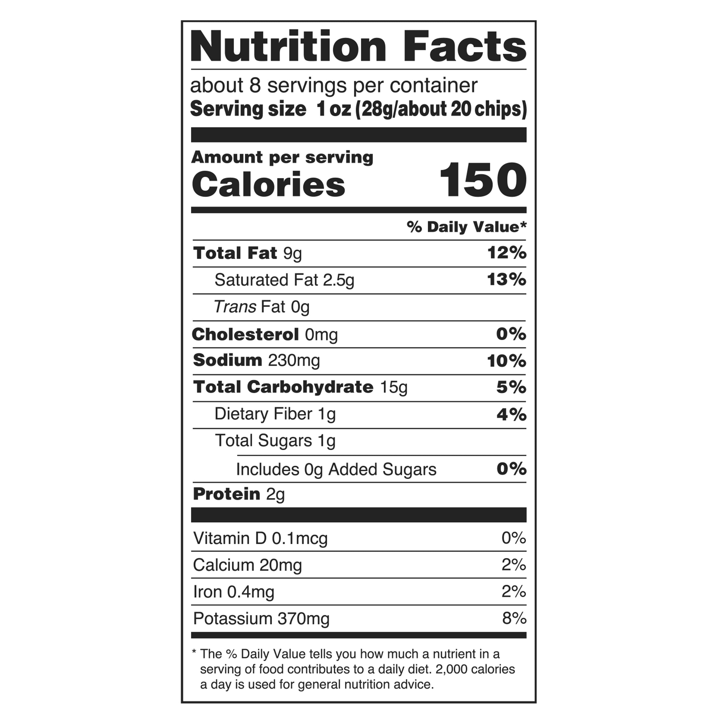 Utz Cheddar & Sour Cream Potato Chips, Family Size, 7.75 oz Bag