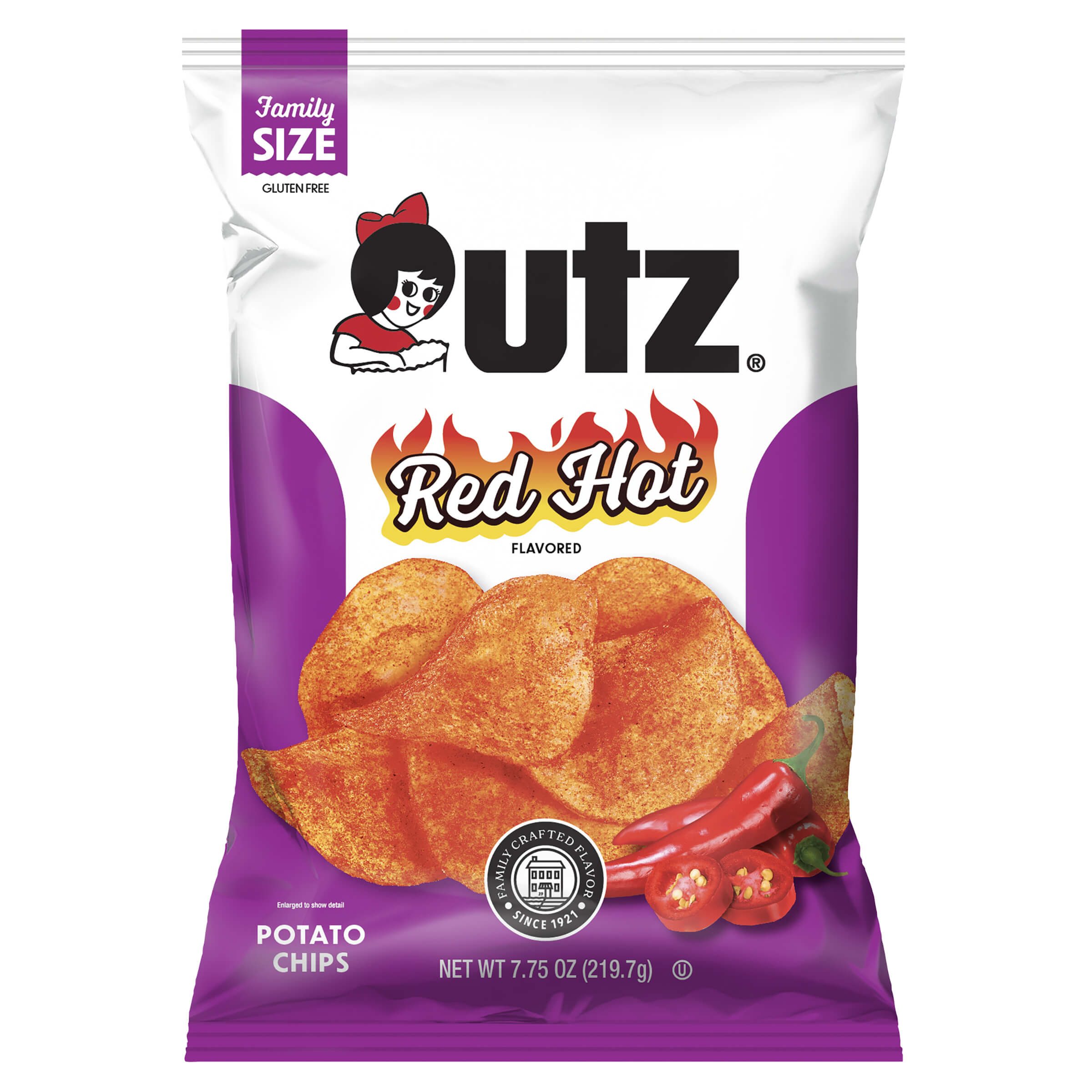 Utz Red Hot Potato Chips – Utz Quality Foods