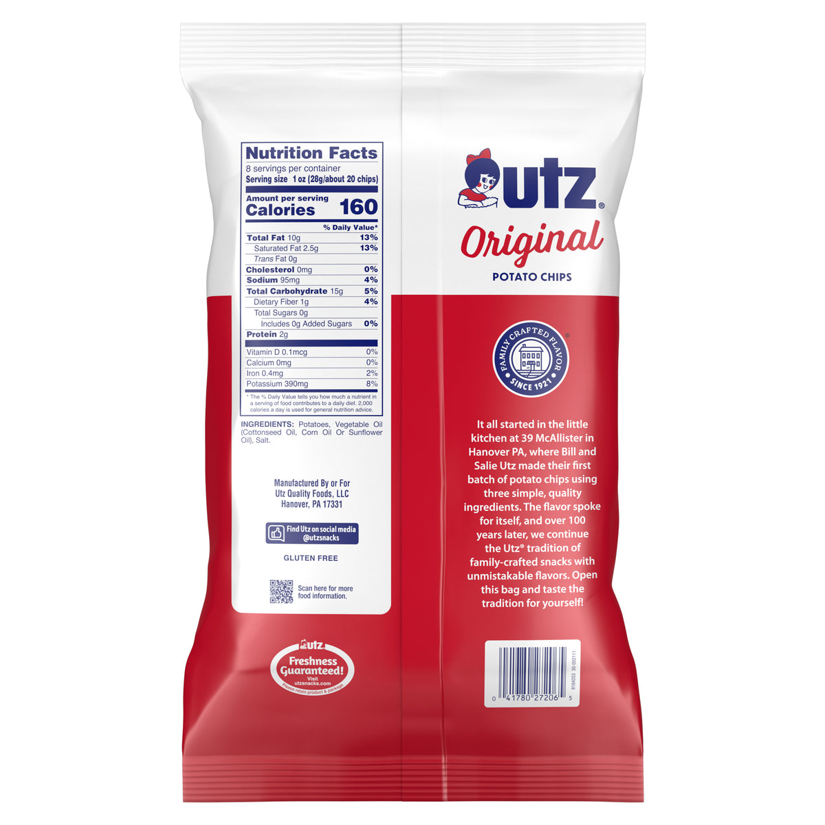 Utz Original Potato Chips