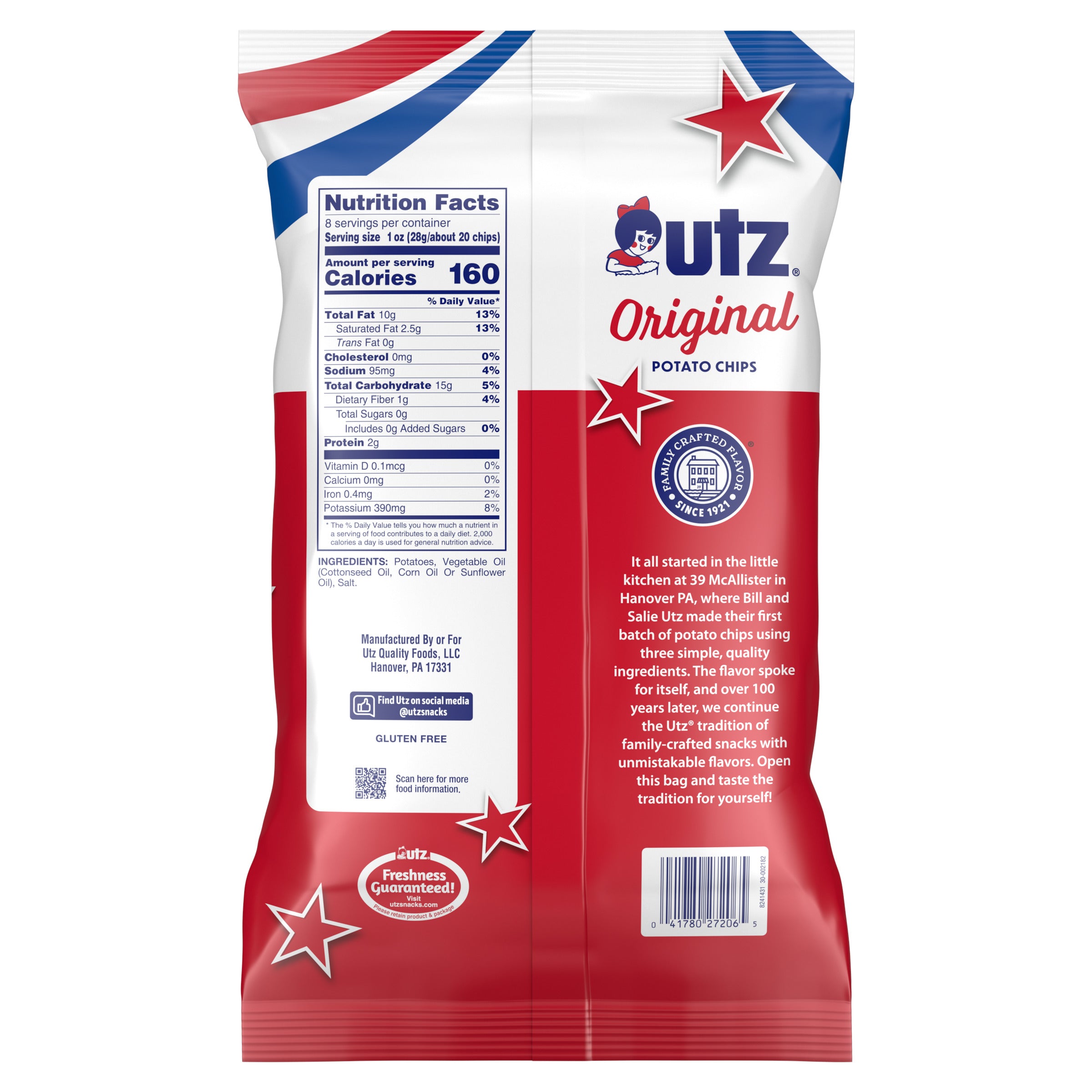 Utz Original Potato Chips