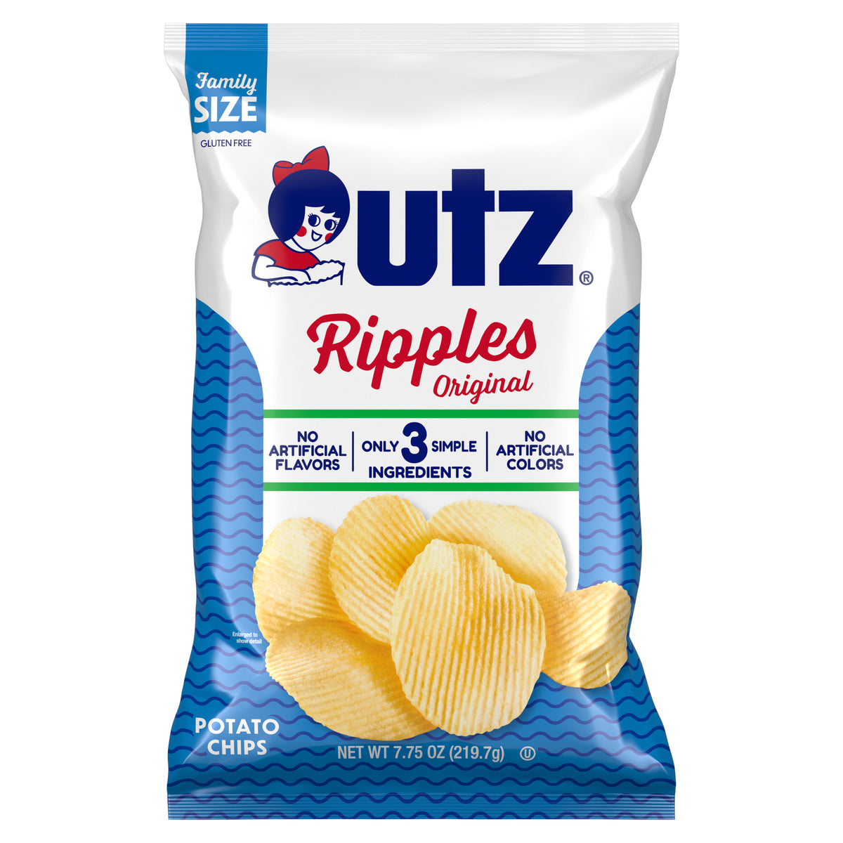 Utz Ripples Original Potato Chips
