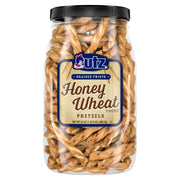 Utz Braided Honey Wheat Pretzel Twists Barrel