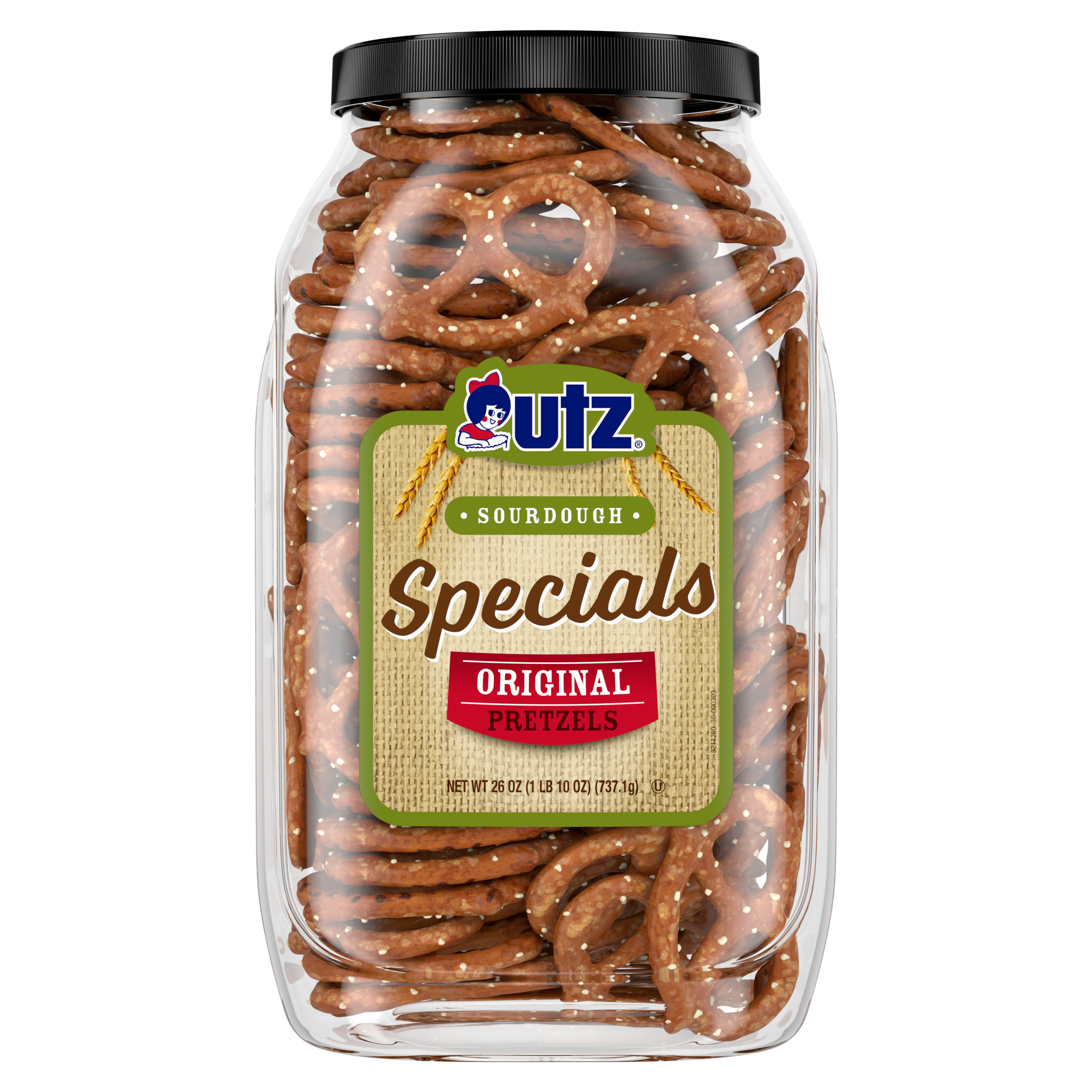 Utz Sourdough Specials Original Pretzels Barrel – Utz Quality Foods
