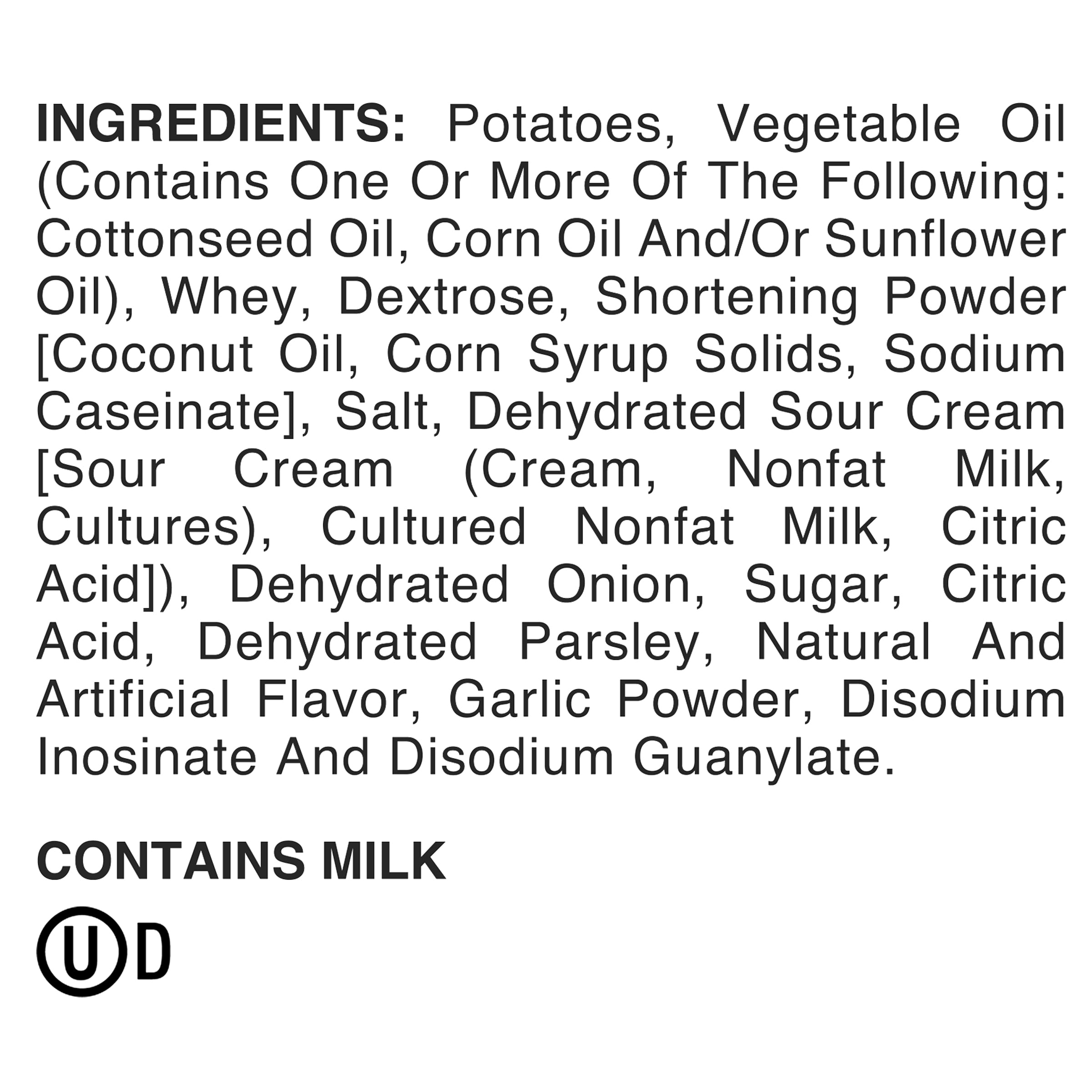 Utz Potato Chips Sour Cream & Onion, 7.75 oz