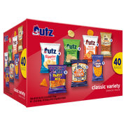 40.25 oz Utz Classic Snacks Variety Pk 40 Ct