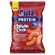 Utz Protein Hot & Spicy Cheddar Cheese Curls