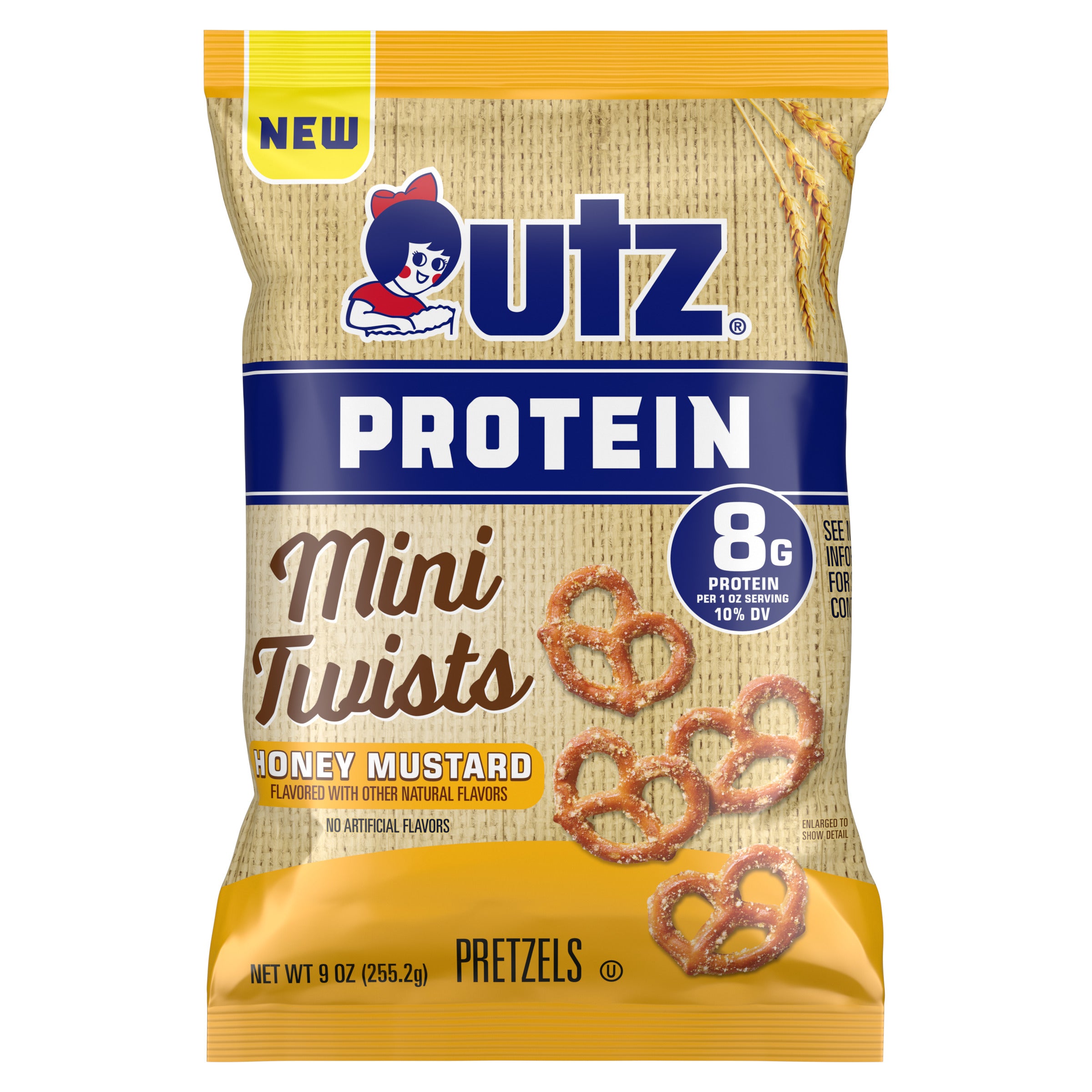 Utz Utz Protein Pretzels Honey Mustard — product image