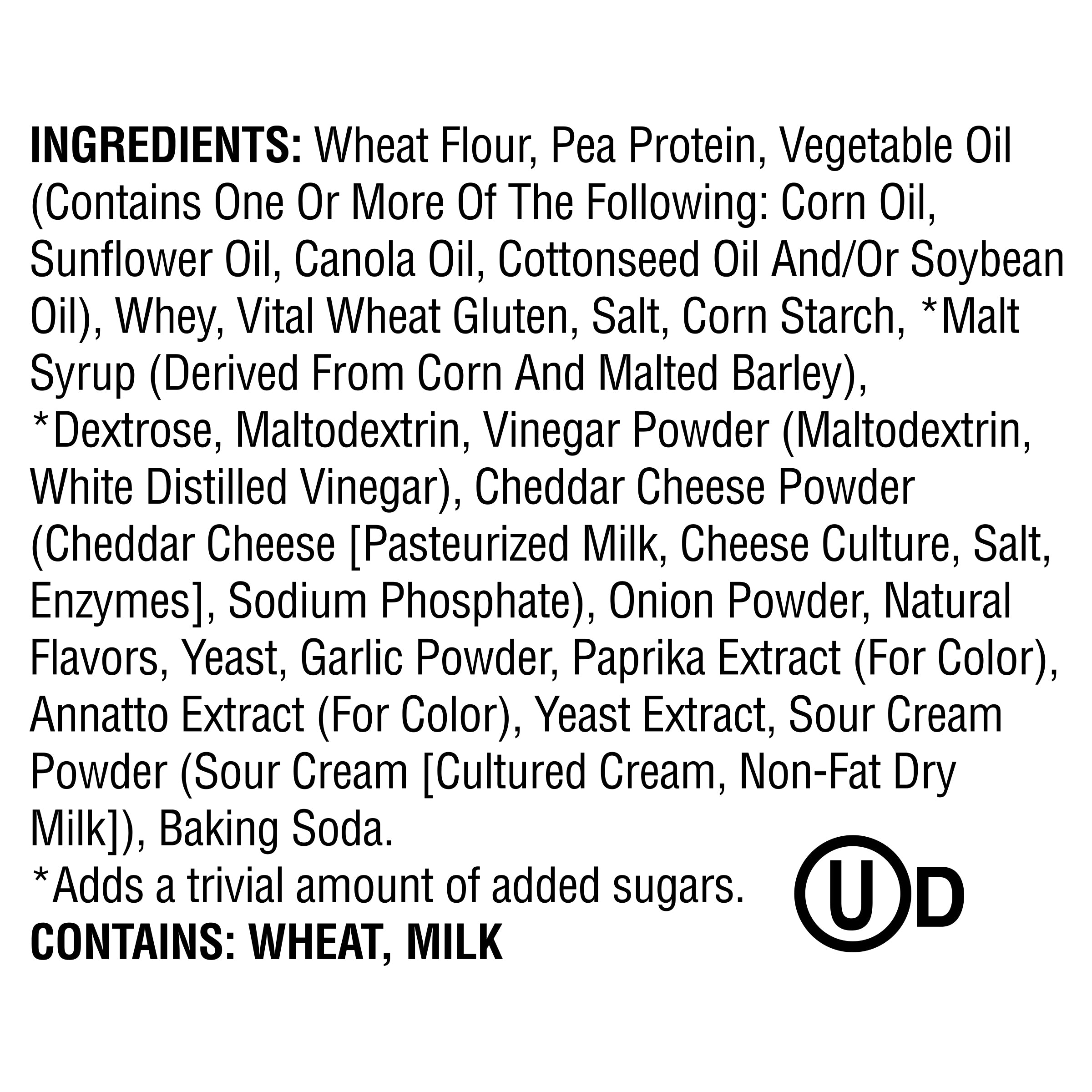 Utz Protein Cheddar Mini Twists Pretzels