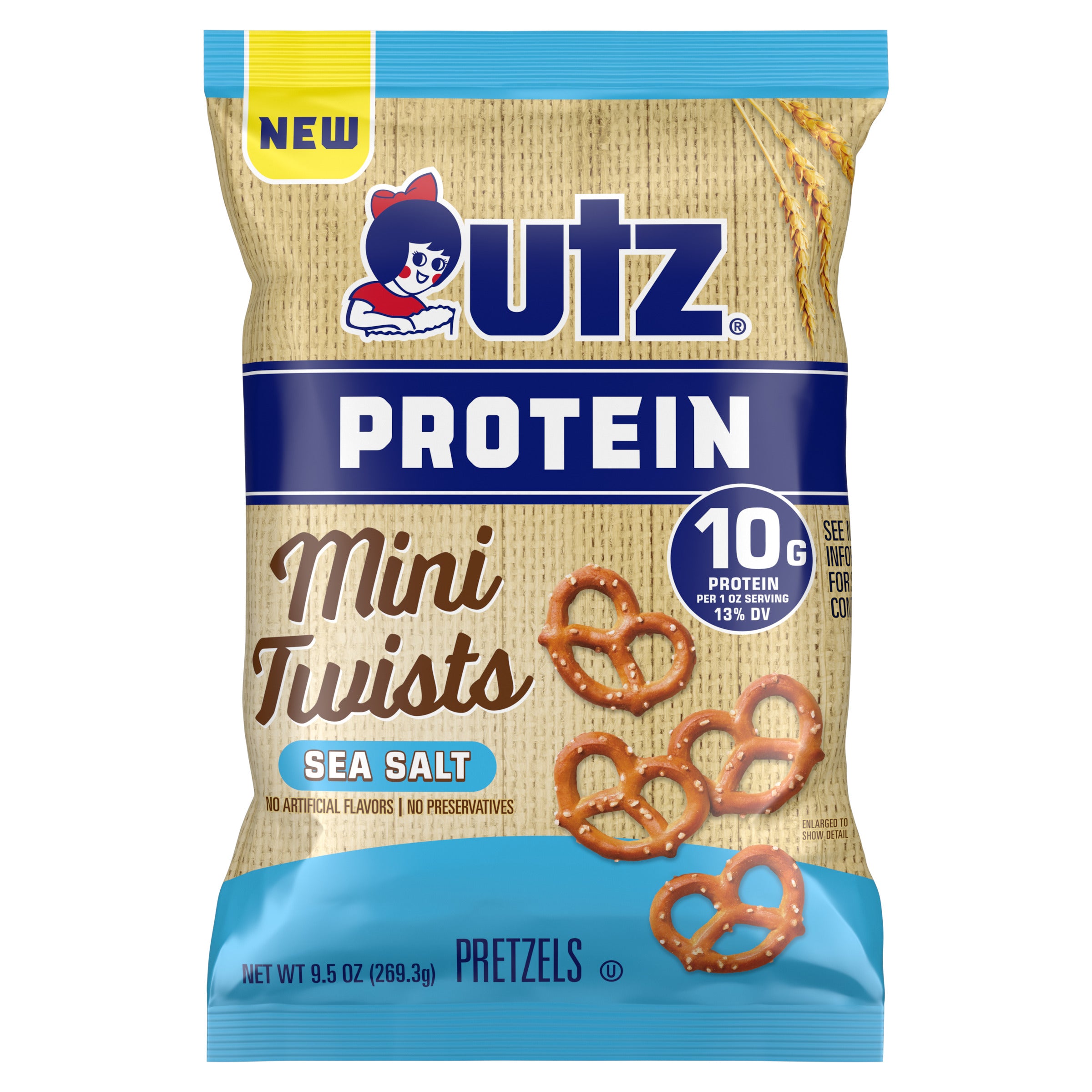 Utz Utz Protein Pretzels Sea Salt — product image