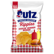 Utz Sizzlin' Summer Burger Ripple Potato Chips