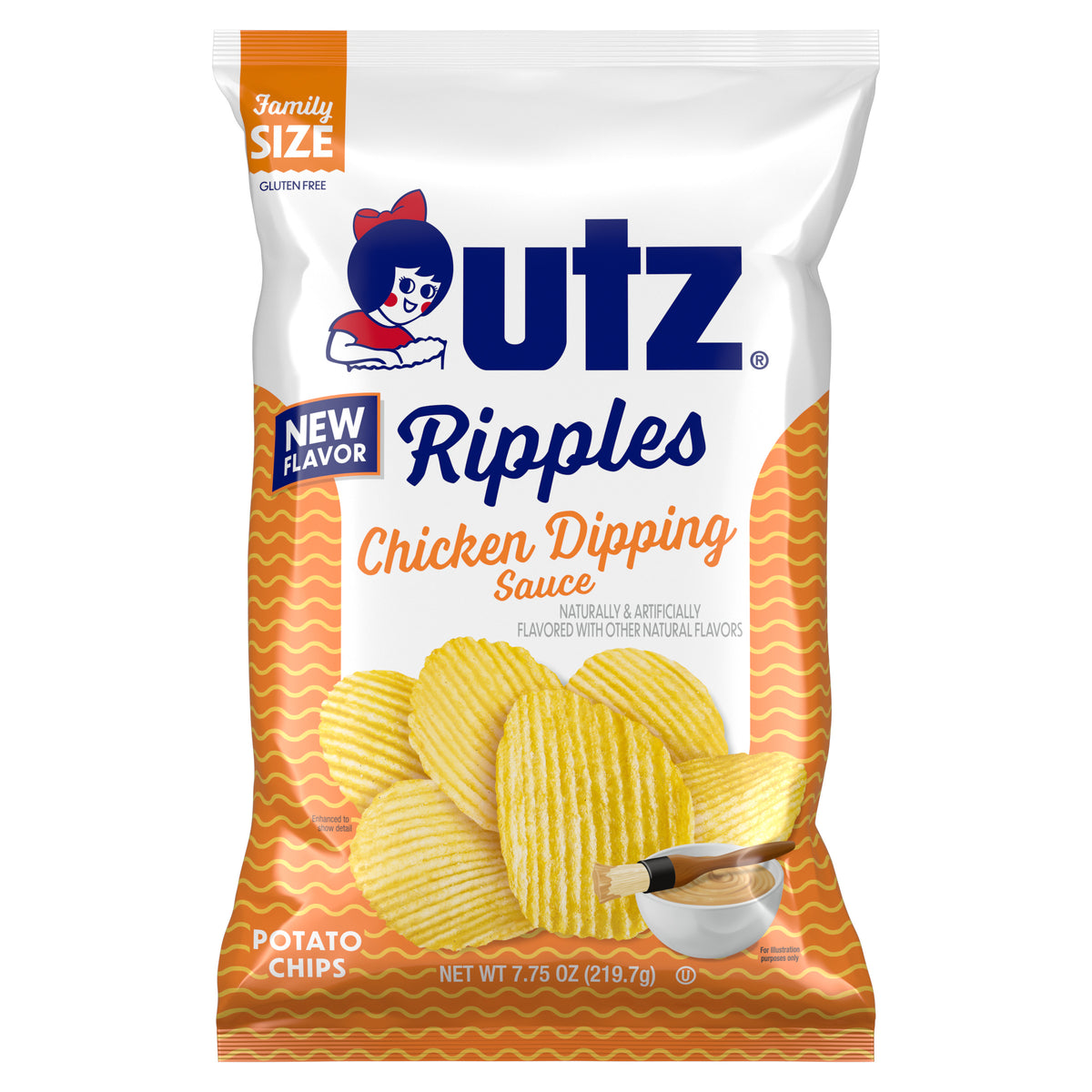 Utz Chicken Dipping Sauce Potato Chips