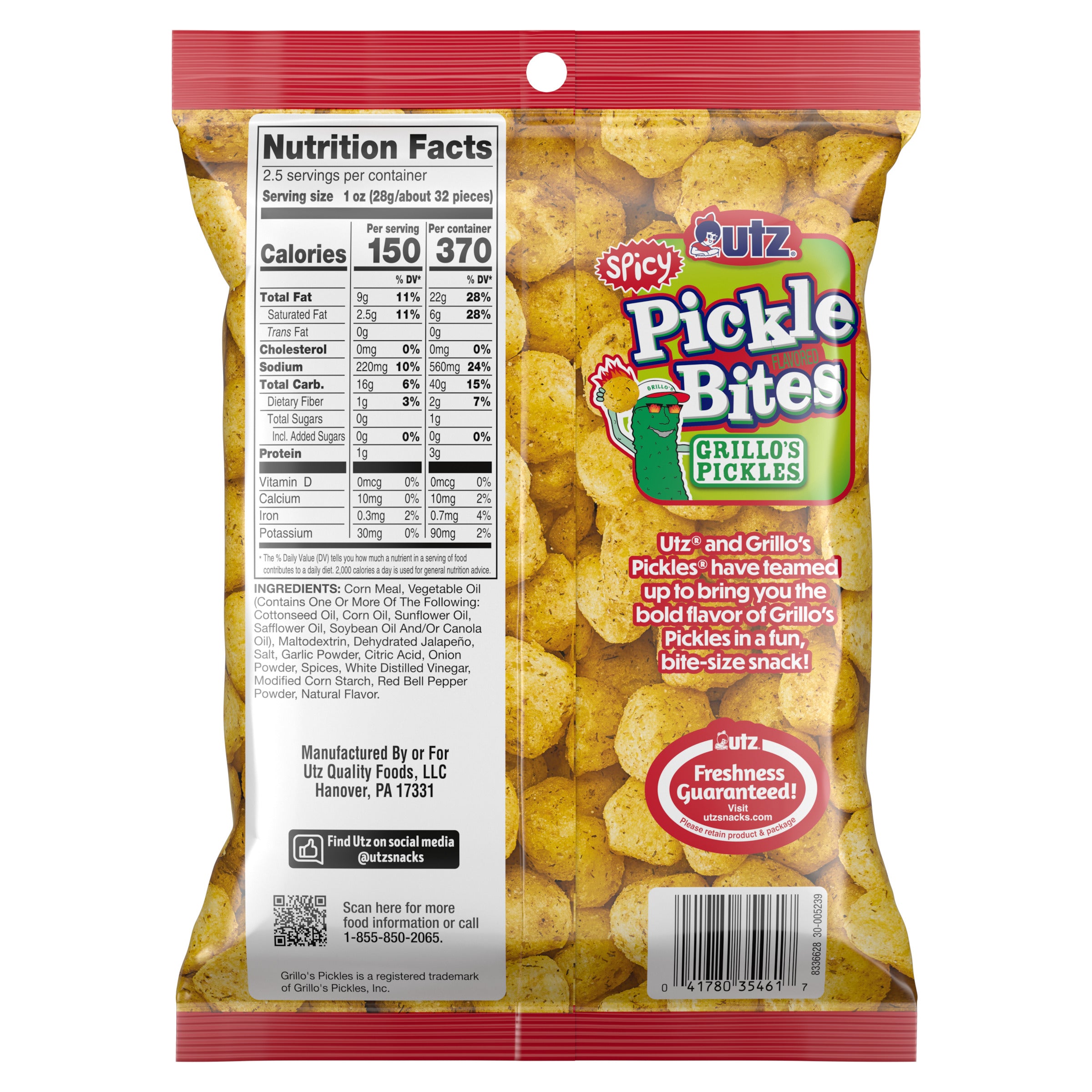 Utz Spicy Pickle Balls